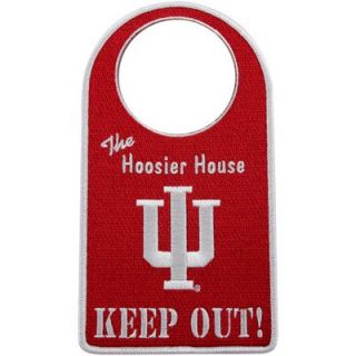 Indiana Hoosiers Embroidered Door Hanger