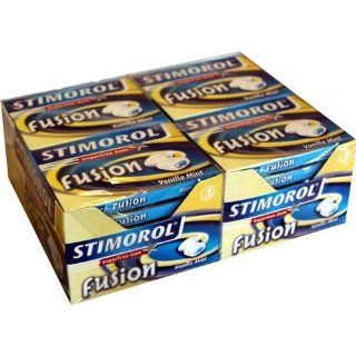 Stimorol Fusion 'Vanilla Mint' Kaugummi 24 x 9 Stck. (Zuckerfrei)  Grocery & Gourmet Food