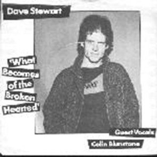 What Becomes Of The Broken Hearted   Dave Stewart 7" 45 Music
