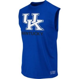 Kentucky Wildcats Royal Blue Rush Performance Sleeveless T Shirt