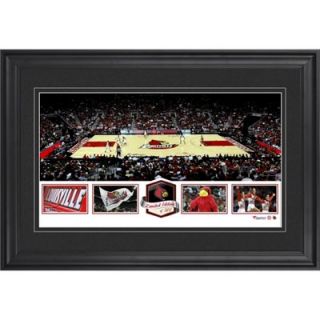 KFC Yum Center Louisville Cardinals Framed Panoramic Collage Limited Edition of 500