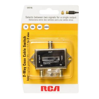 RCA F Pin Screw On Coax Cable Connector