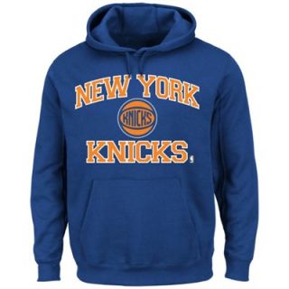 New York Knicks Heart & Soul Pullover Hoodie   Royal Blue