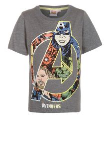 Marvel   AVENGERS   Print T shirt   grey
