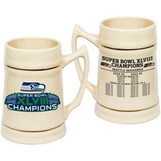Seattle Seahawks Super Bowl XLVIII Champions 24oz. Ceramic Stein