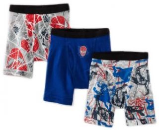 Fruit Of The Loom Boys 2 7 Spiderman Movie 4, 3 Pack Boxer Brief, Assorted, 4 Clothing