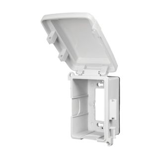 REDDOT 1 Gang Rectangle Plastic Electrical Box Cover