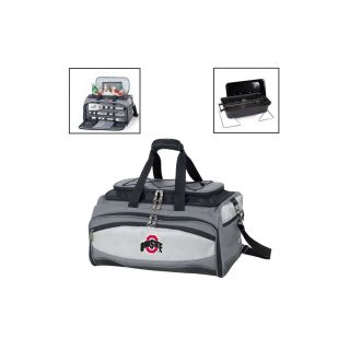 Picnic Time Sports Ohio State Buckeyes Portable Charcoal Grill