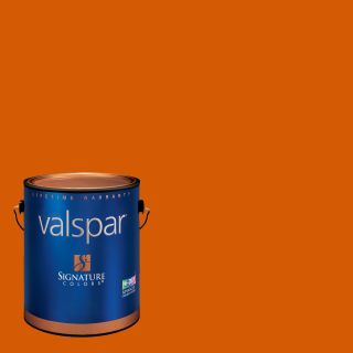Creative Ideas for Color by Valspar 128.32 fl oz Interior Semi Gloss Copper Glow Latex Base Paint and Primer in One with Mildew Resistant Finish