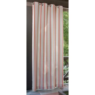 allen + roth 96 in L Coral Cream Patio Curtains Outdoor Window Curtain Panel