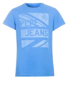 Pepe Jeans   ABBOTT   Print T shirt   blue