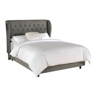 Skyline Furniture Southport Grey Queen Upholstered Bed