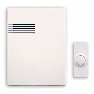 Utilitech White Wireless Doorbell Kit
