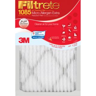 Filtrete Micro Allergen Extra Reduction Electrostatic Pleated Air Filter (Common 20 in x 20 in x 1 in; Actual 19.6 in x 19.6 in x 1 in)
