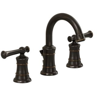 American Standard Emory Estate Bronze 2 Handle Widespread WaterSense Bathroom Sink Faucet (Drain Included)