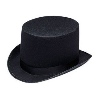 Adult Magician Black Felt Top Hat Costume Headwear And Hats Clothing