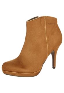 Tamaris   High heeled ankle boots   beige