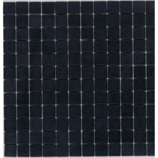 Elida Ceramica Recycled Graphite Glass Mosaic Square Indoor/Outdoor Wall Tile (Common 12 in x 12 in; Actual 12.5 in x 12.5 in)