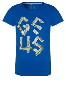 Gsus sindustries   JORGE   Print T shirt   blue