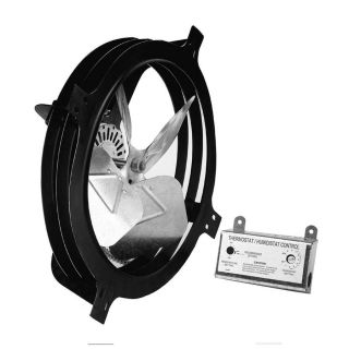 AIR VENT INC. Black Gable Power Ventilation