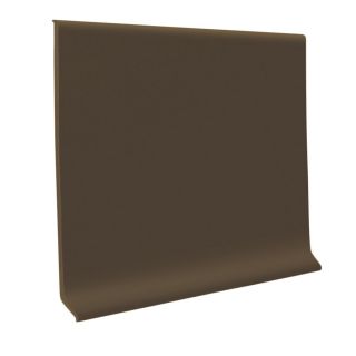 FLEXCO 4 in W x 50 ft L Chocolate Wall Base