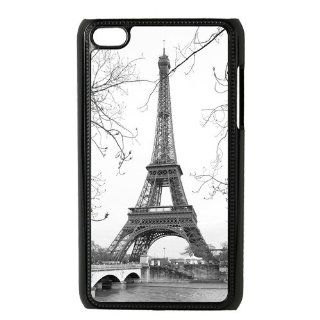Paris Eiffel Tower iPod Touch 4 4G 4th Generation Case Hard iPod Touch 4 4G 4th Generation Back Cover Case Cell Phones & Accessories