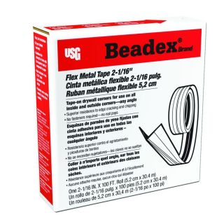 BEADEX Brand 100 ft Metal with Paper Face Drywall Corner Bead