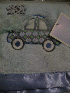 Little Beginnings Soft Car Blanket  Nursery Blankets  Baby