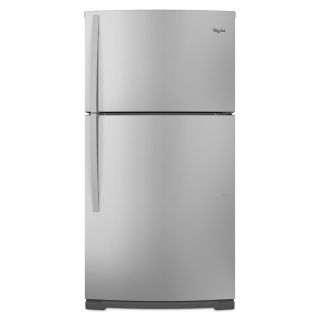 Whirlpool 21.2 cu ft Top Freezer Refrigerator (Stainless Steel) ENERGY STAR