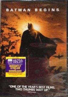 Batman Begins   (DVD + Digital Copy) Michael Caine, Katie Holmes, Gary Oldman, & Morgan Freeman Christian Bale, Christopher Nolan Movies & TV