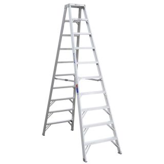 Werner 10 ft Aluminum 300 lb Type IA Twin Step Ladder