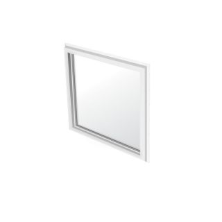 BetterBilt 72 in x 60 in 355 Series Series White Double Pane Square New Construction Picture Window