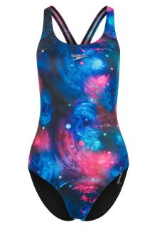 Speedo   HYDRO FOCUS ALLOVER POWERBACK   Swimsuit   multicoloured