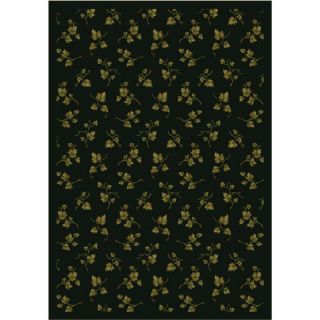 Milliken English Ivy 5 ft 4 in x 7 ft 8 in Rectangular Green Transitional Area Rug