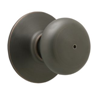 Schlage Plymouth Aged Bronze Residential Privacy Door Knob