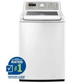 Samsung 4.7 cu ft High Efficiency Top Load Washer (White) ENERGY STAR