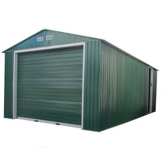 DuraMax Building Products 12 ft x 32 ft Metal 2 Car Garage Building
