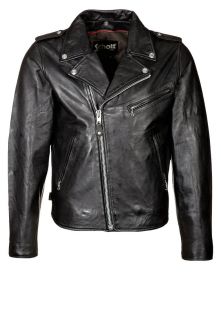 Schott NYC   Leather jacket   black