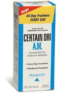 Certain Dri A.m Underarm Refresher 2.6 Oz 2 Pack Health & Personal Care