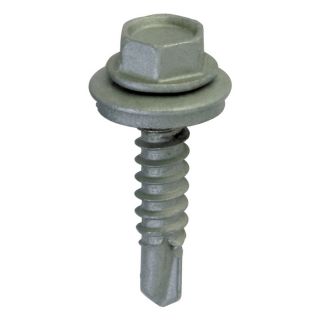 Teks 300 Count #12 x 1.5 in Zinc Plated Self Drilling Interior/Exterior Roofing Screws with Neoprene Washer