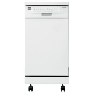Frigidaire 17.58 in 58 Decibel Portable Dishwasher with Stainless Steel Tub (White) ENERGY STAR
