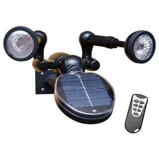 Sunforce Black Solar Powered LED SpotLight