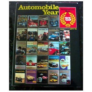 Automobile Year 1977 1978, #25 Douglas Armstrong 9782880010492 Books