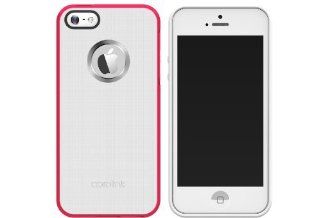 Aprolink iPhone 5 dual tone case / shell / rim protection   White / Red Cell Phones & Accessories