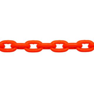 Campbell Commercial 1 ft 5/16 Welded Hi Visibility Orange Steel Chain (By The Foot)