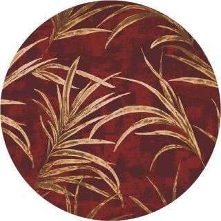 Milliken Rain Forest 7 ft 7 in x 7 ft 7 in Round Brown/Tan Transitional Area Rug
