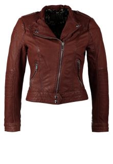 Jofama   MARIE BIKER   Leather jacket   brown