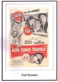 Here Comes Trouble 1948 William Tracy, Joe Sawyer, Emory Parnell, Fred Guiol Movies & TV