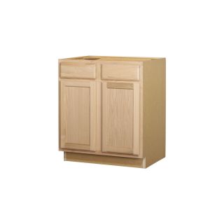 Kitchen Classics 35 in H x 30 in W x 23 3/4 in D Unfinished Door and Drawer Base Cabinet