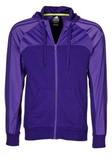 adidas Performance ESS 3S FZ HOOD   Sweat Jacket   purple